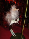 krinkles birthday stork hellblau  ornament