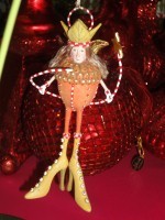 krinkles ADELAIDE acorn ornament