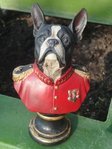 boston terrier statue
